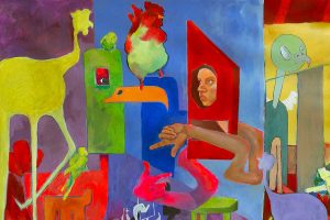 ציור צבעוני