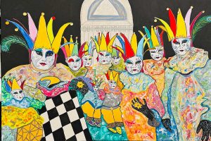 ליצנים מצויירים