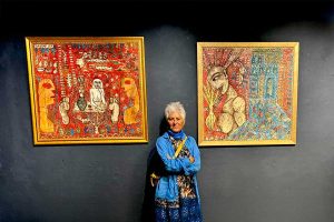 ציורים ואישה