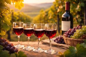 כוסות יין ענבים - אביטל גרינשטיין