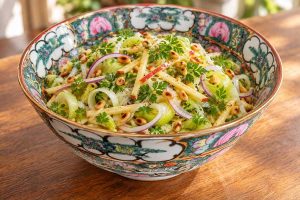 סלט כרישה יהודית לוטואק