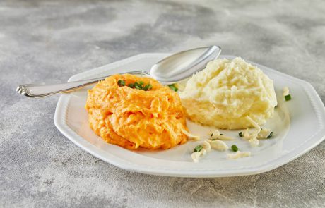 פירה בשני צבעים