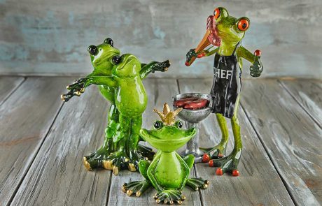 מה הקשר בין צפרדעים, ספרי בישול ואוכל גורמה צרפתי