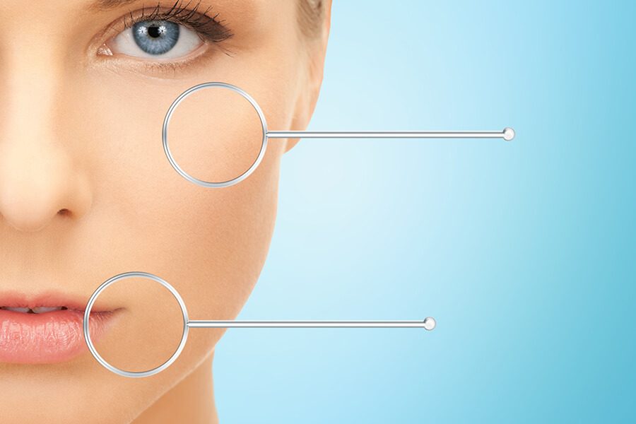 חצי פני אישה