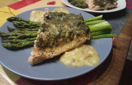 פילה סלמון ברוטב רמולד (Saumon a la Remoulade)