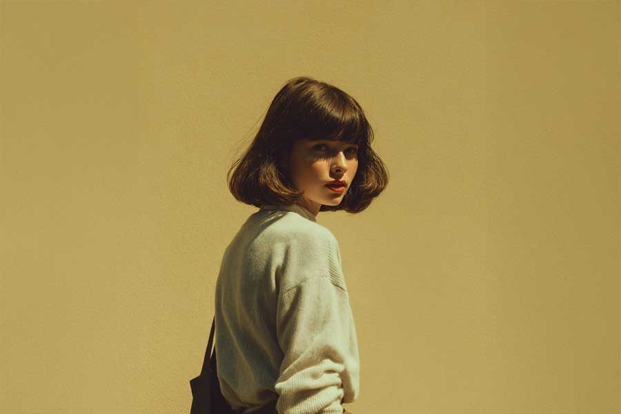 בחורה מסתובבת אחורה זיוה לויטנוס