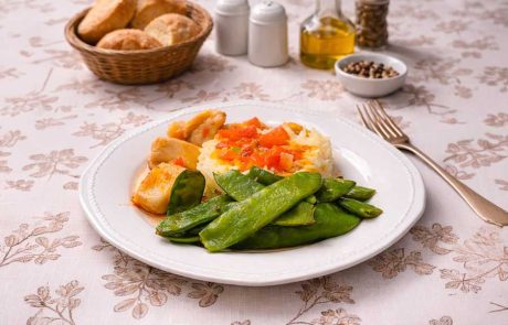 דג עם רוטב ארמוריקיין (poisson a la sauce armoricaine)