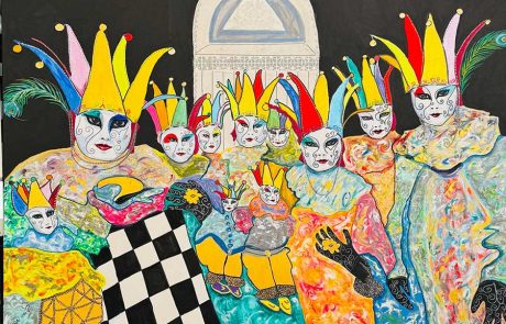 לרגל חג הפורים: תערוכה חדשה “קרנבל בצבעים” בקניון עופר רמת אביב