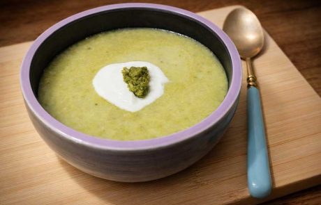 מרק קטיפתי של פראסה