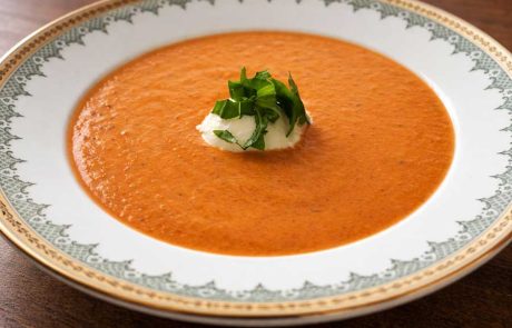 מרק קרם עגבניות