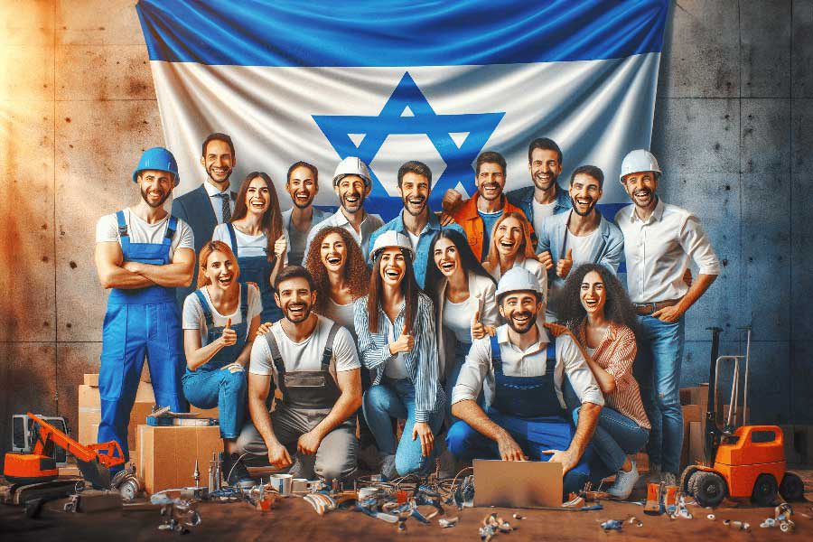 דגל ישראל ובעלי מקצוע